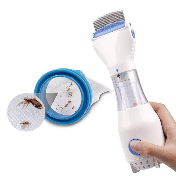 Pieptene aspirator impotriva paduchilor si parazitilor, V-Comb PromotiiZilnice Imagine principală a produsului