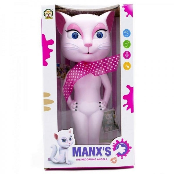 Jucarie Talking Angela, pisica inteligenta vorbitoare PromotiiZilnice Imagine principală a produsului