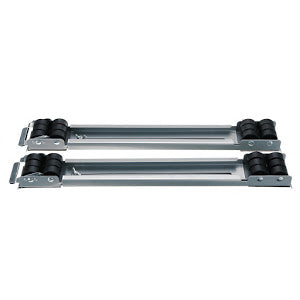 Set 2 x Suport mobil extensibil cu roti, pentru mutare electrocasnice Imagine secundară a produsului