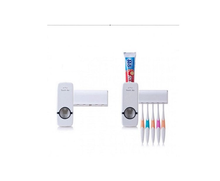 Dozator pasta de dinti cu suport pentru 5 periute PromotiiZilnice