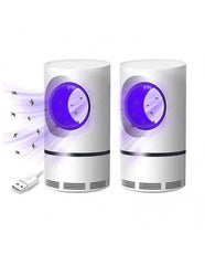Set 2 x aparat antiinsecte cu lampa UV si aspiratie, Mosquito Killer PromotiiZilnice