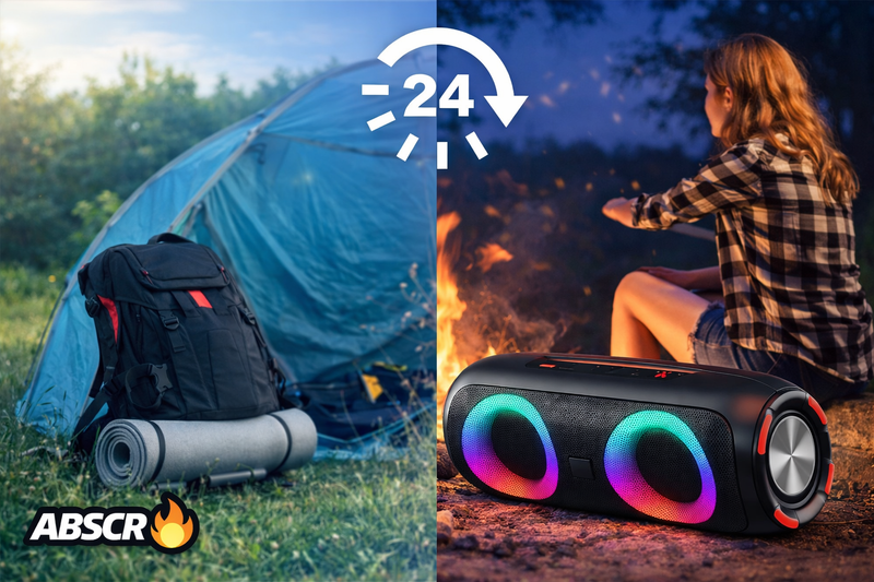Boxă Portabilă rezistenta la apa CHARGE 5 Bluetooth 5.0 30W – 4000mAh, Lumini RGB, IPX6, USB/AUX/SD/FM, Sunet Puternic, Portabilă PromotiiZilnice