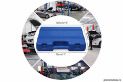 Set Chei Tubulare și Biți 108 Piese Cr-V + Mănuși de Protecție CADOU – Clichet Reversibil, Trusă Profesională Auto & Uz Casnic PromotiiZilnice