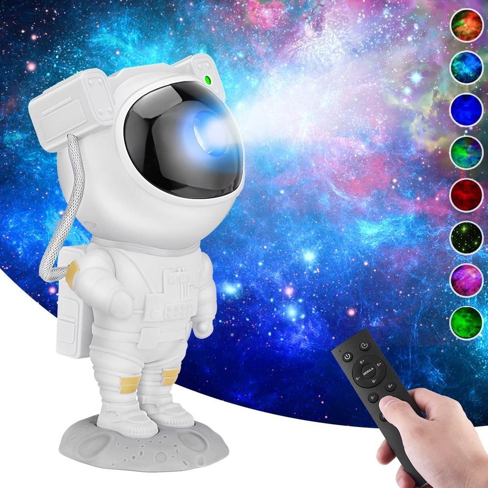 Proiector laser Astronaut cu joc de lumini nebula si stele, LED PromotiiZilnice