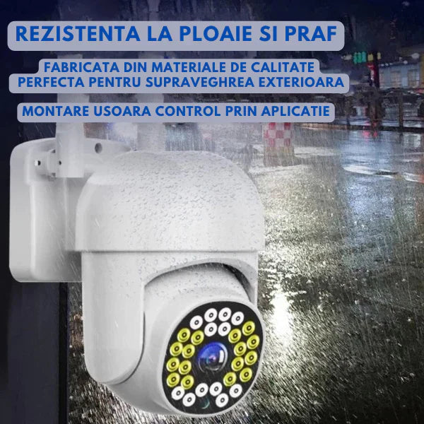 Set Complet Supraveghere: 2 Camere IP 360° WiFi Jortan + 2 Carduri 32GB PromotiiZilnice