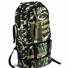Rucsac Camuflaj 90 cm Mare – Ghiozdan Multifunctional pentru Drumetii, Calatorii si Camping PromotiiZilnice