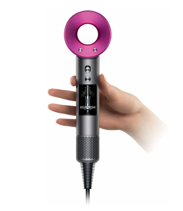 Set uscator de par, clasic, 3 trepte temperatura, roz, 5 duze inlocuibile PromotiiZilnice