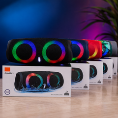 Boxă Portabilă rezistenta la apa CHARGE 5 Bluetooth 5.0 30W – 4000mAh, Lumini RGB, IPX6, USB/AUX/SD/FM, Sunet Puternic, Portabilă PromotiiZilnice