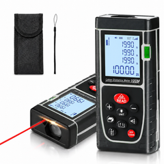 Telemetru Laser Profesional 100M cu Livela si Display LCD IP54 PromotiiZilnice