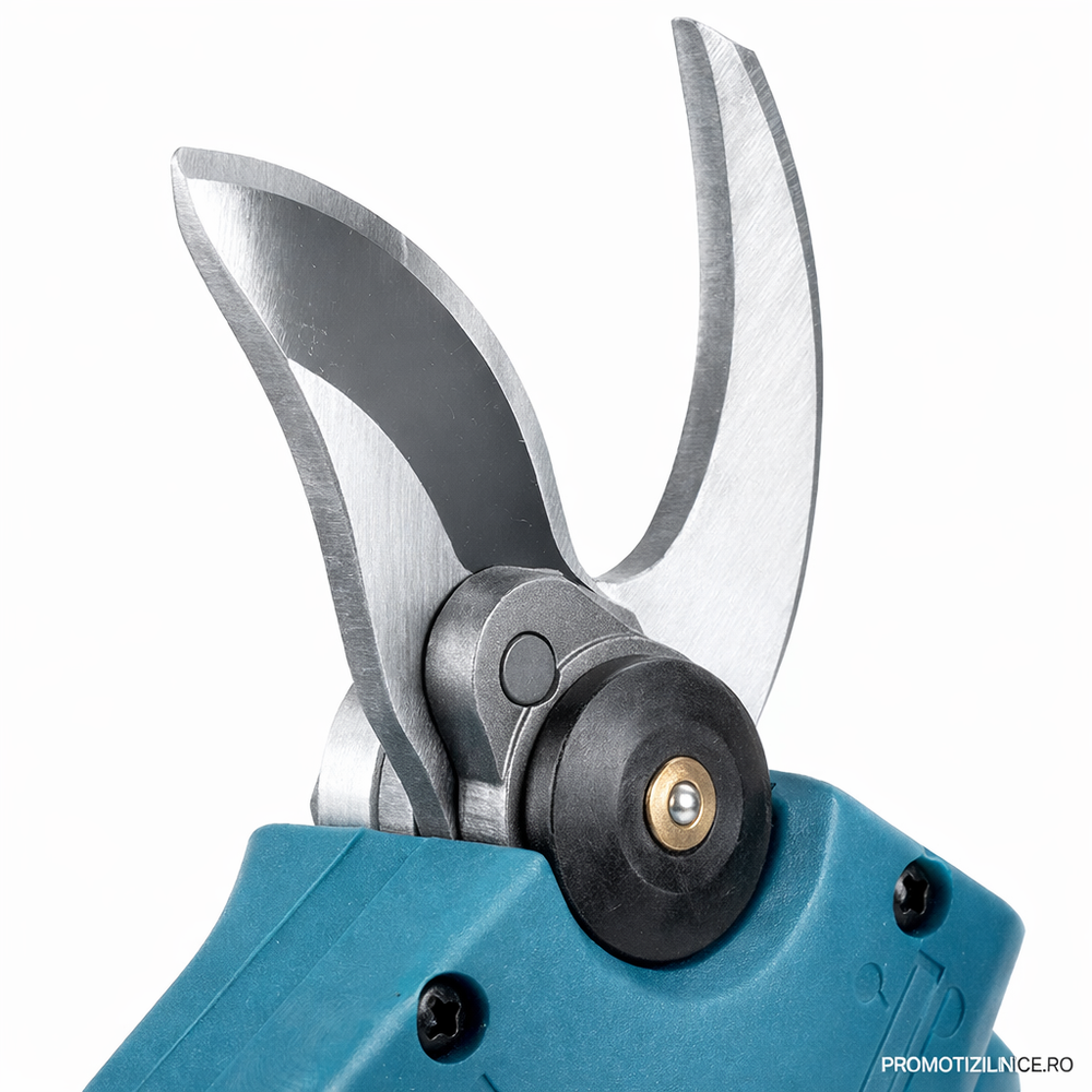 Foarfeca Electrica 1000W cu 2 Acumulatori – Foarfeca Automata Profesionala pentru Toaletat Pomi si Vita de Vie PromotiiZilnice