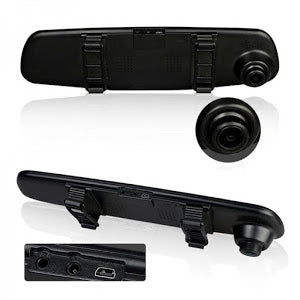 Oglinda auto DVR retrovizoare, camera fata-spate Full HD 1080 PromotiiZilnice