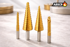 Set Burghie Conice în Trepte , 4–32 mm, 6 Piese – Găurire Multiplă, Precizie Ridicată, pentru Metal, Lemn și Plastic BoomSale