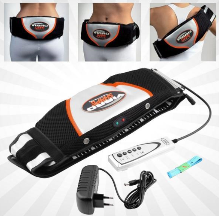 Centura Vibro Shape 2 in 1 pentru slabit cu efect sauna si masajÂ  PromotiiZilnice