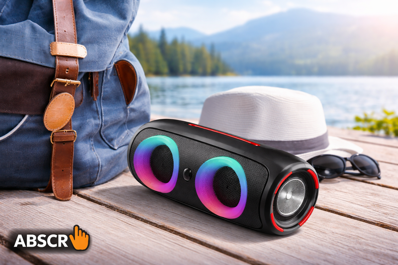 Boxă Portabilă rezistenta la apa CHARGE 5 Bluetooth 5.0 30W – 4000mAh, Lumini RGB, IPX6, USB/AUX/SD/FM, Sunet Puternic, Portabilă PromotiiZilnice