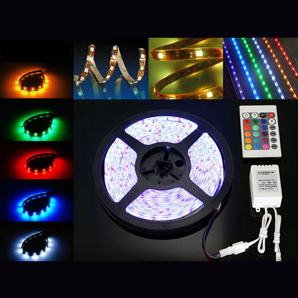 Banda LED RGB multicolor cu telecomanda 5 metri PromotiiZilnice