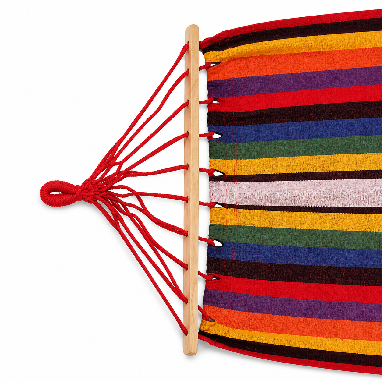 Set 2 Hamace Multicolore 200x100 cm, Bumbac + Poliester, Pentru Gradina, Camping si Relaxare, Rezistente si Confortabile PromotiiZilnice