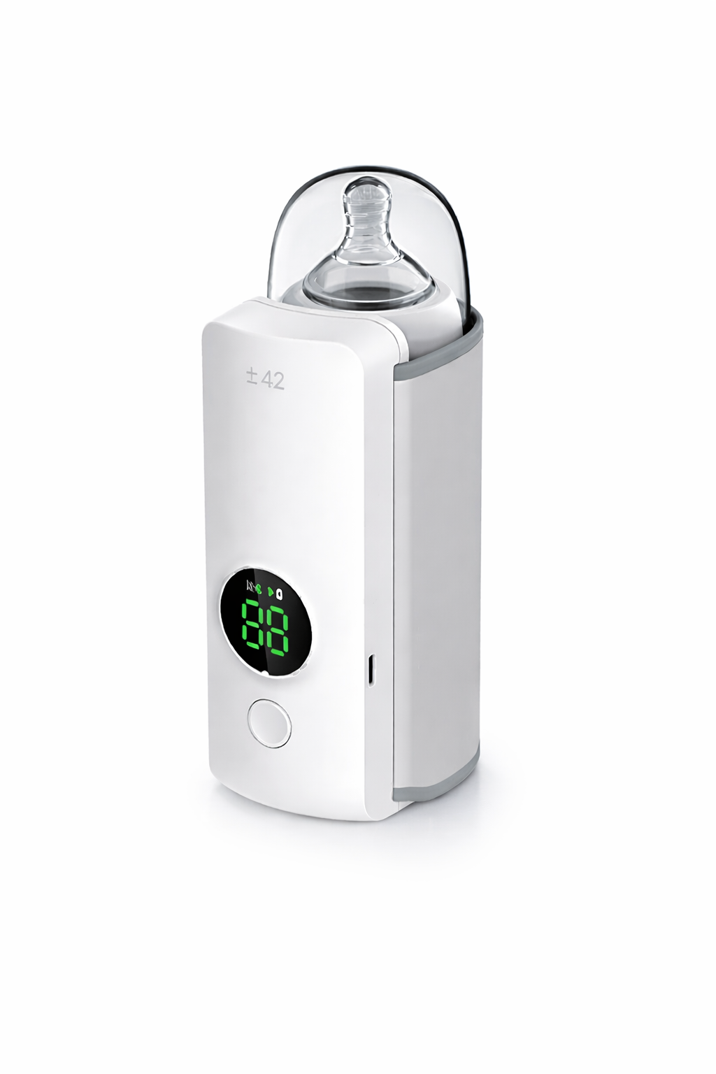 Incalzitor Biberon Portabil cu Acumulator 6000mAh, 6 Trepte de Temperatura, Compact pentru Calatorii PromotiiZilnice