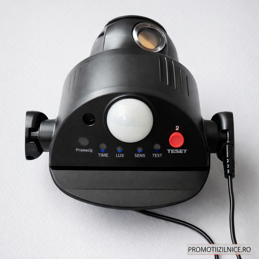 Proiector Solar LED Dublu 200W cu Senzor de Miscare, Telecomanda si Protectie IP67 – Iluminare Exterior Curte si Gradina PromotiiZilnice