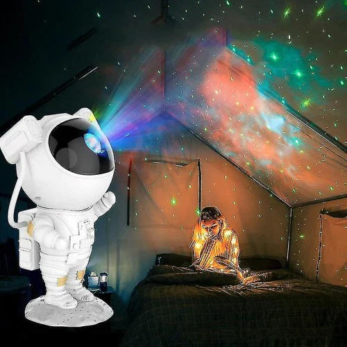 Proiector laser Astronaut cu joc de lumini nebula si stele, LED PromotiiZilnice