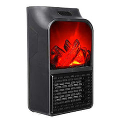Aeroterma portabila Flame Heater 500 W cu 2 niveluri temperatura si display digital PromotiiZilnice