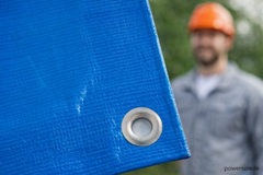 Set 2 Bucăți Prelată Impermeabilă 5x6m 175 g/mp Albastră – Protecție UV, Ochiuri Metalice, Prelată Rezistentă pentru Lemne, Acoperiș, Utilaje PromotiiZilnice