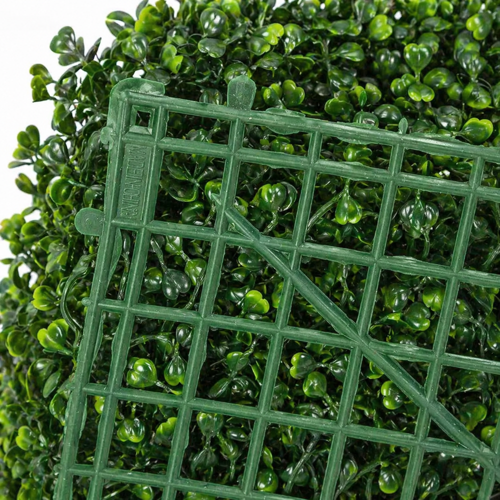 Set 10 bucati panou plante artificiale 60x40 cm, perete verde decorativ, dens, montaj usor, pentru interior si exterior PromotiiZilnice