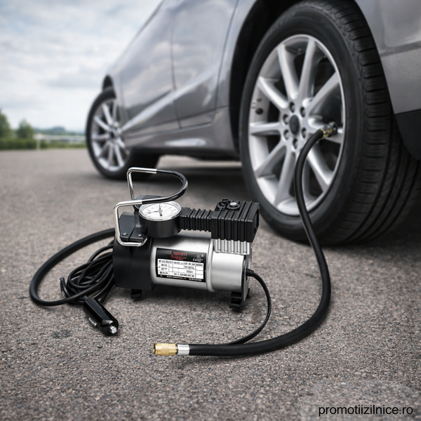 Compresor Auto 12V Portabil pentru SUV, Microbuz și Camion PromotiiZilnice