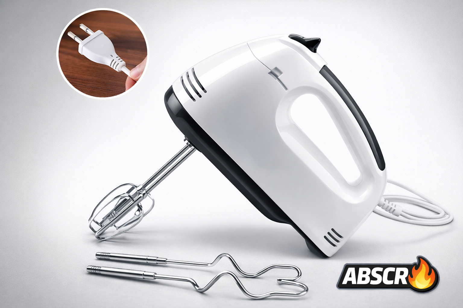 Mixer cu bol inox 4L YONSA 380W, 7 viteze, 2 in 1 (fix + manual) – mixer bucatarie multifunctional PromotiiZilnice