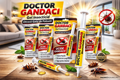 Set 5 x Gel Insecticid Antigandaci RoachDoctor 30g – Aplicare Precisa, Efect Rapid PromotiiZilnice