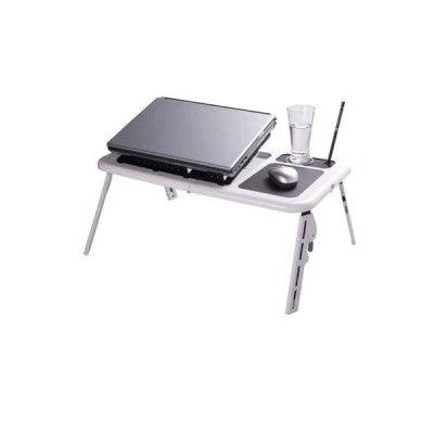 E-Table: cooler laptop cu USB si masuta reglabila PromotiiZilnice