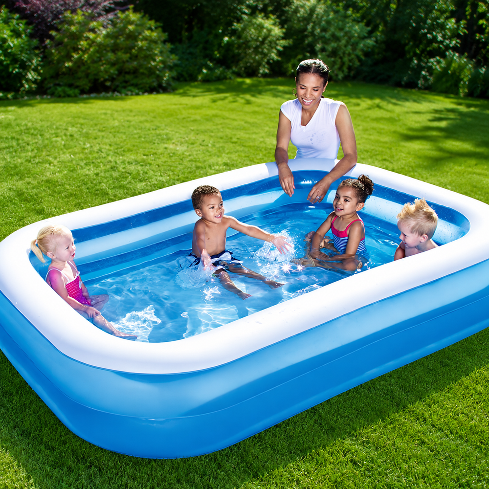 Piscina Gonflabila Family Pool XXL 201 x 150 x 51 cm – Distractie Racoritoare pentru Intreaga Familie Powersale