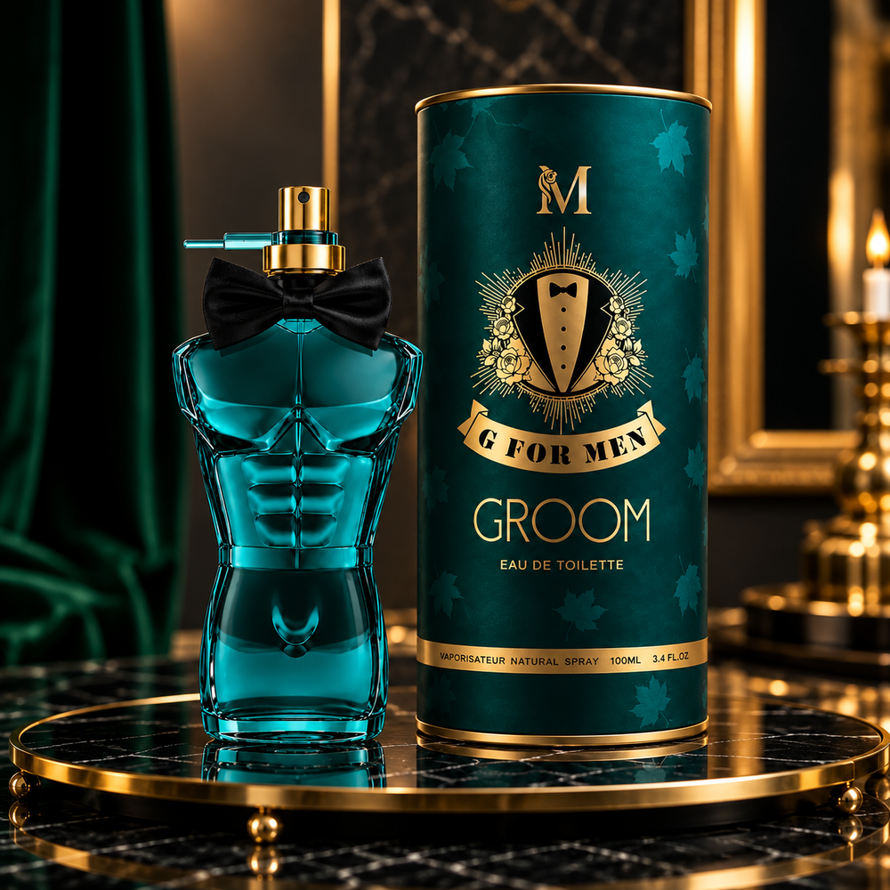 Apa de parfum barbati 100 ml - G for Men Groom PromotiiZilnice