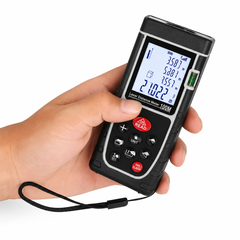 Telemetru Laser Profesional 100M cu Livela si Display LCD IP54 PromotiiZilnice