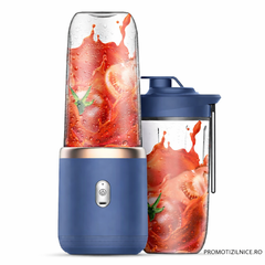 Mini Storcator de Suc Portabil 400 ml pentru Smoothie-uri, Fructe si Legume Powersale