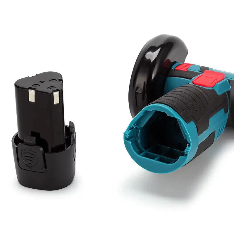 Mini Polizor unghiular portabil cu 2 acumulatori si 2 discuri, 48V, 500W - PromotiiZilnice