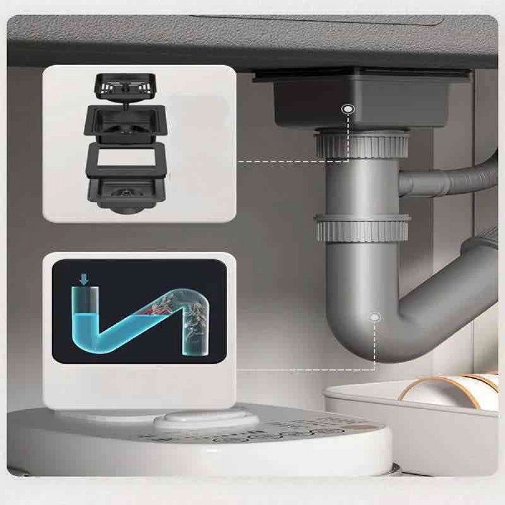 Chiuveta Bucătărie Multifuncțională cu LED – Inox Premium, Gri Închis, 75x45 cm – Puterea Tehnologiei și Designului în Bucătăria Ta PromotiiZilnice