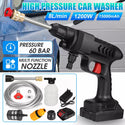 Aparat de spalat cu presiune mobil cu 2 acumulatori 8L/min
