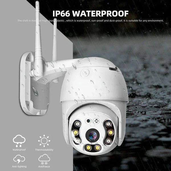 Set 2 Camere Supraveghere WiFi 2MP Full HD, Night Vision Color, Rotire 360° PromotiiZilnice