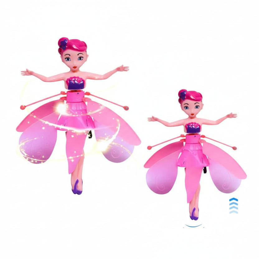 Papusa zana zburatoare, cu Senzor Pentru Coordonarea Miscarilor, Incarcare USB, Dimensiuni 19x6.5 cm PromotiiZilnice