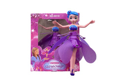 1+1 CADOU Papusa zana zburatoare, cu Senzor Pentru Coordonarea Miscarilor, Incarcare USB, Dimensiuni 19x6.5 cm PromotiiZilnice