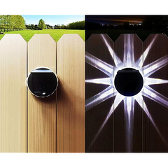 Pachet 4+2 CADOU Lampi Exterior Calitate APF de Perete/ Gard cu panou Pentru iluminare Gradina/ Terasa, rezistenta la apa PromotiiZilnice