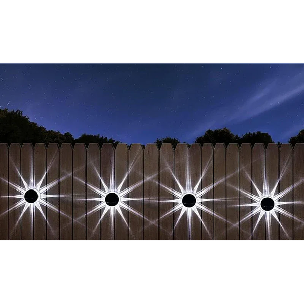 Pachet 4+2 CADOU Lampi Exterior Calitate APF de Perete/ Gard cu panou Pentru iluminare Gradina/ Terasa, rezistenta la apa PromotiiZilnice