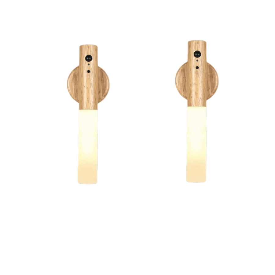 Set 2 Lampa de veghe, magnetica, senzor de miscare, fara fir, portabila - PromotiiZilnice Imagine principală a produsului