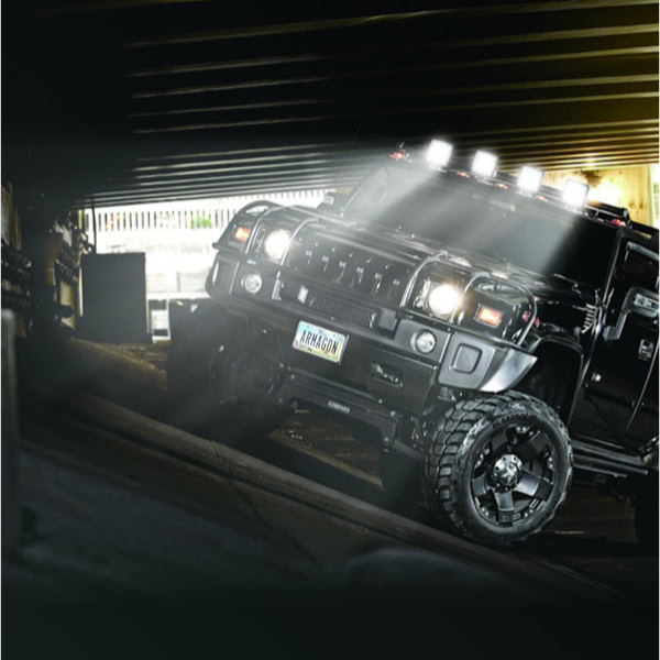 Set 8 proiectoare 16 LED 48W auto OFF-ROAD, IP 67 PromotiiZilnice