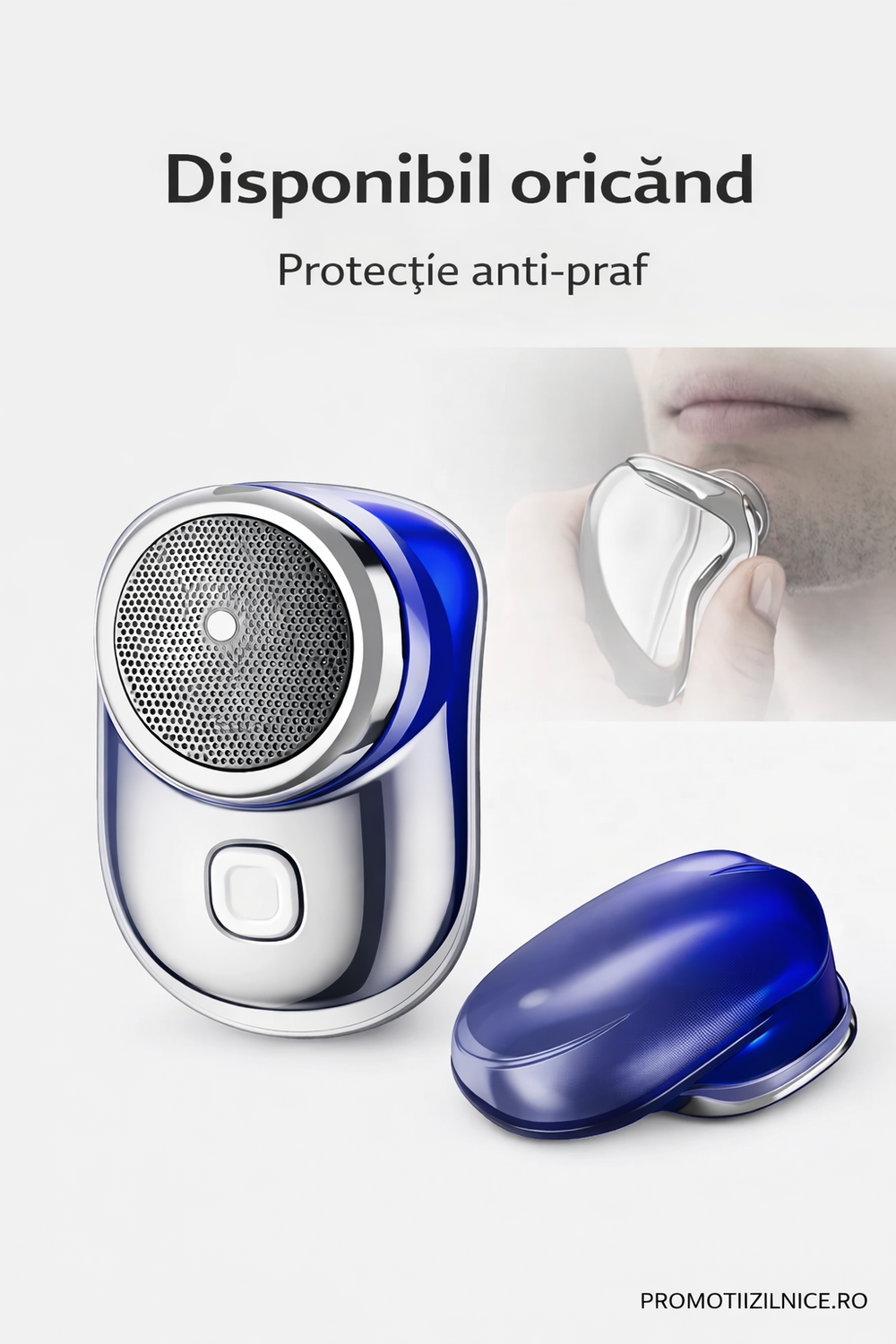 Set 2 Aparat-ras Electric Compact | Design Portabil Premium PromotiiZilnice