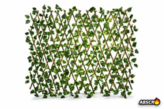 Set 2 bucati Gard Extensibil cu Frunze Artificiale, 100x160 cm, Paravan Verde pentru Balcon si Gradina PromotiiZilnice