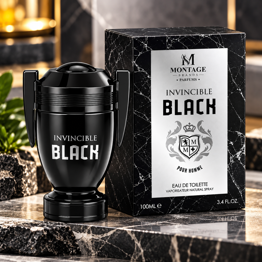 Parfum Bărbați Invincible Black 100 ml – Eau de Toilette, Aromă Masculină și Elegantă BunSiPractic