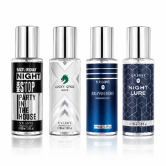 Set 4 Spray-uri Parfumate Bărbați 4 x 90 ml – Arome Intense și Masculine Luxoryabeauty
