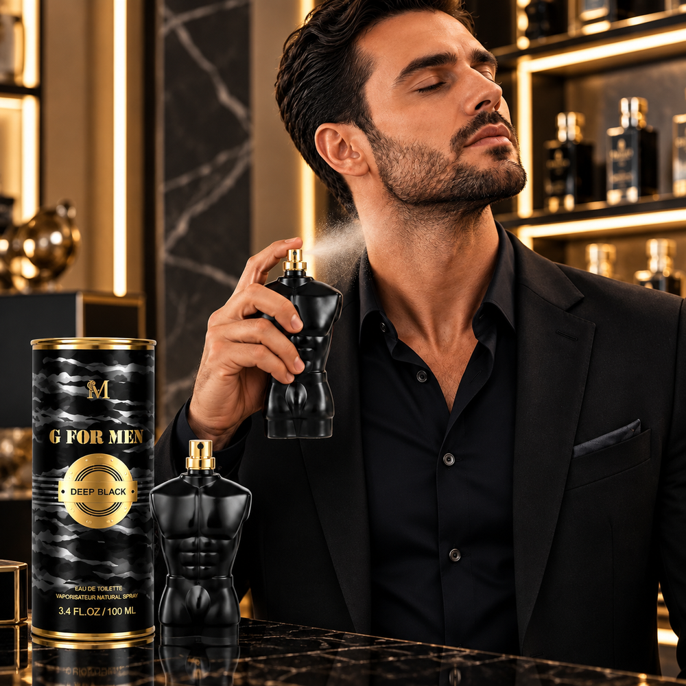 Parfum barbati G FOR MEN DEEP BLACK –  100 ml – Inspirat din Le Male Le Parfum Powersale