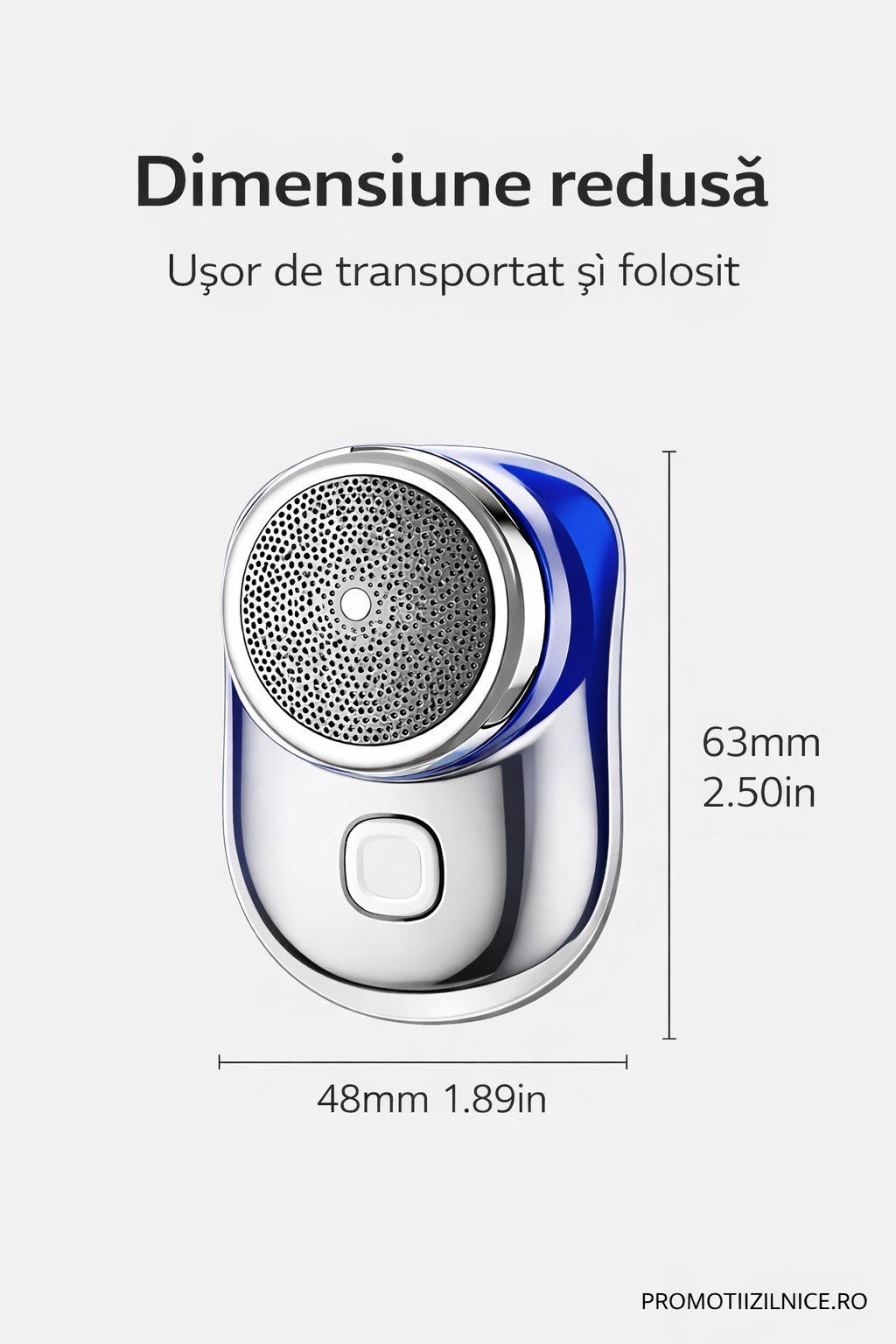 Set 2 Aparat-ras Electric Compact | Design Portabil Premium PromotiiZilnice